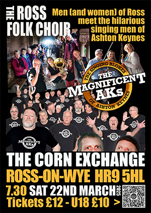 ross on we gig 29th March 2025